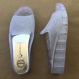 Jeffrey Campbell Jelly Slide Platform Sandal